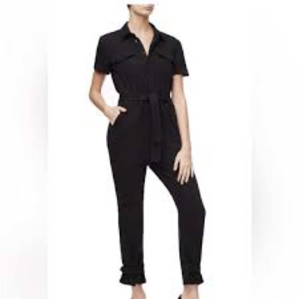 Good American Classic Black Jumpsuit - Picture 1 of 13